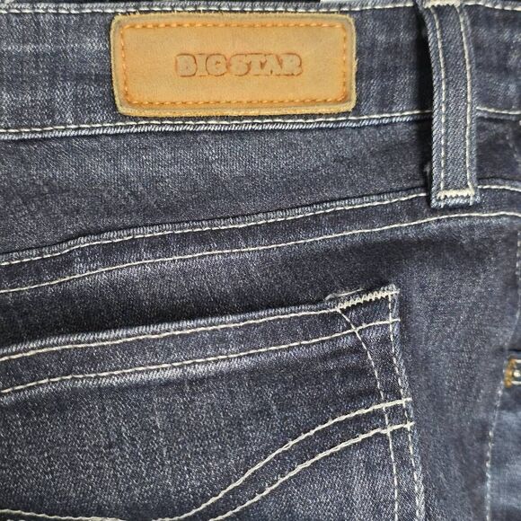 Big Star Desi Skinny Jeans 30R Dark Wash Stretch Denim - Picture 11 of 12